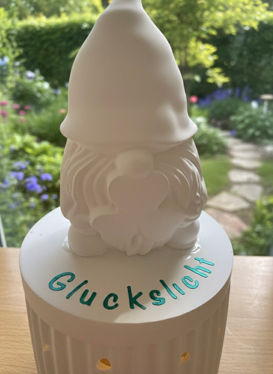 🧙♂️ Glückslicht „Wichtelzauber“ – sanfter Lichtmoment für Herz & Zuhaus