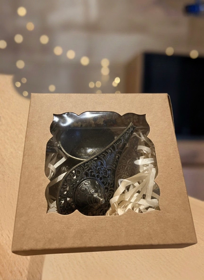 đ Mini - RĂ€ucherlampe âAladinâ â ein Hauch von Magie fĂŒr dein Zuhause - Barbarellaâs - Sinneszeit