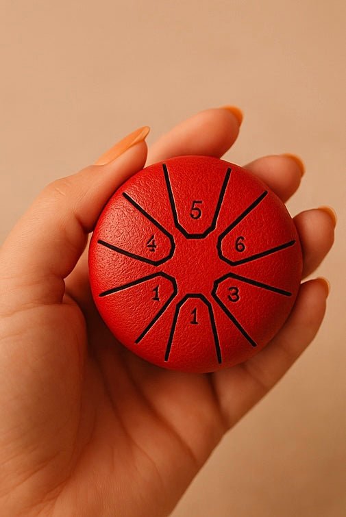 🌧️Regentrommel – Mini Klanginstrument für entspannende Wohlfühlmomente - Barbarella’s - Sinneszeit