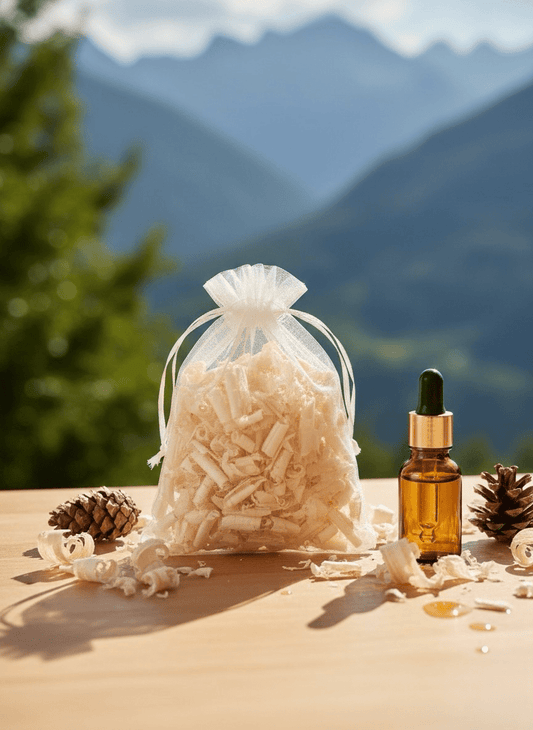 🌿Zirbenholz - Säckchen aus Tirol - Dein natürlicher Ruhebegleiter - Barbarella’s - Sinneszeit