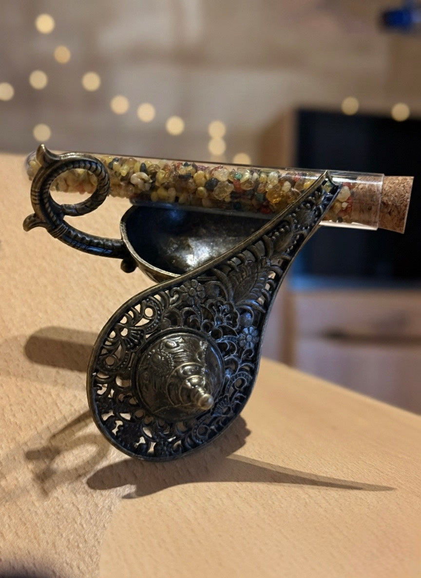 🌟 Mini-Räucherlampe „Aladin“ – ein Hauch von Magie für dein Zuhause