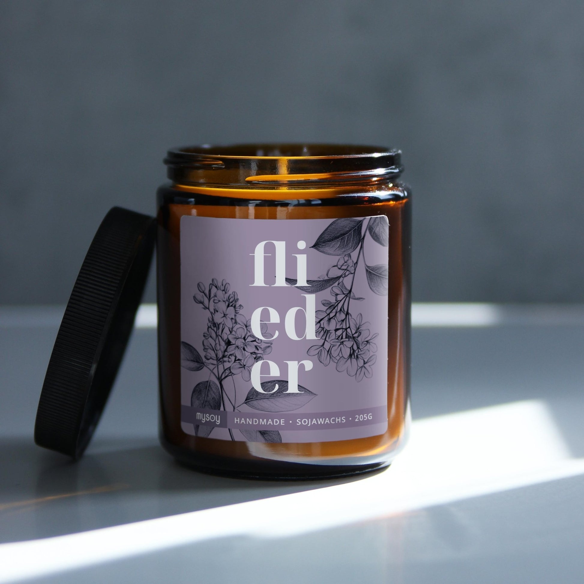 blooom Duftkerze im Glas | Flieder💜 - Barbarella’s - Sinneszeit