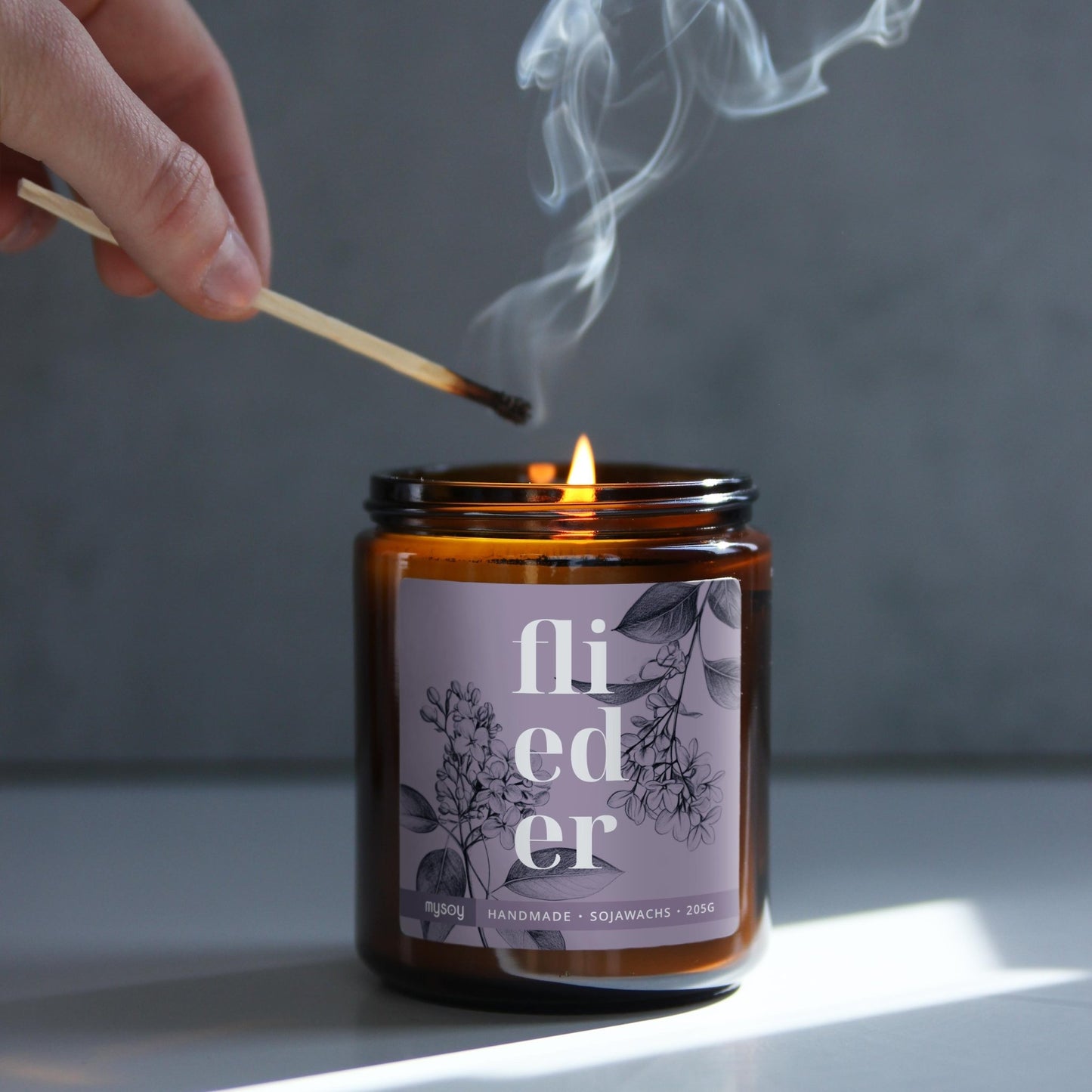 blooom Duftkerze im Glas | Flieder💜 - Barbarella’s - Sinneszeit