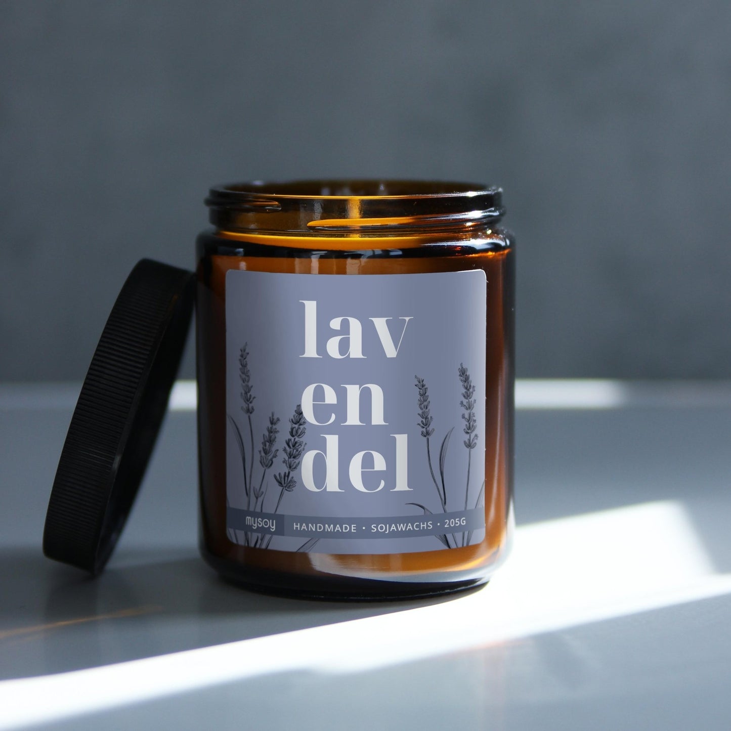 blooom Duftkerze im Glas | Lavendel💜 - Barbarella’s - Sinneszeit