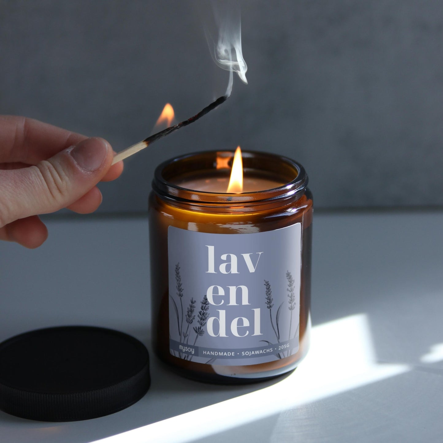 blooom Duftkerze im Glas | Lavendel💜 - Barbarella’s - Sinneszeit