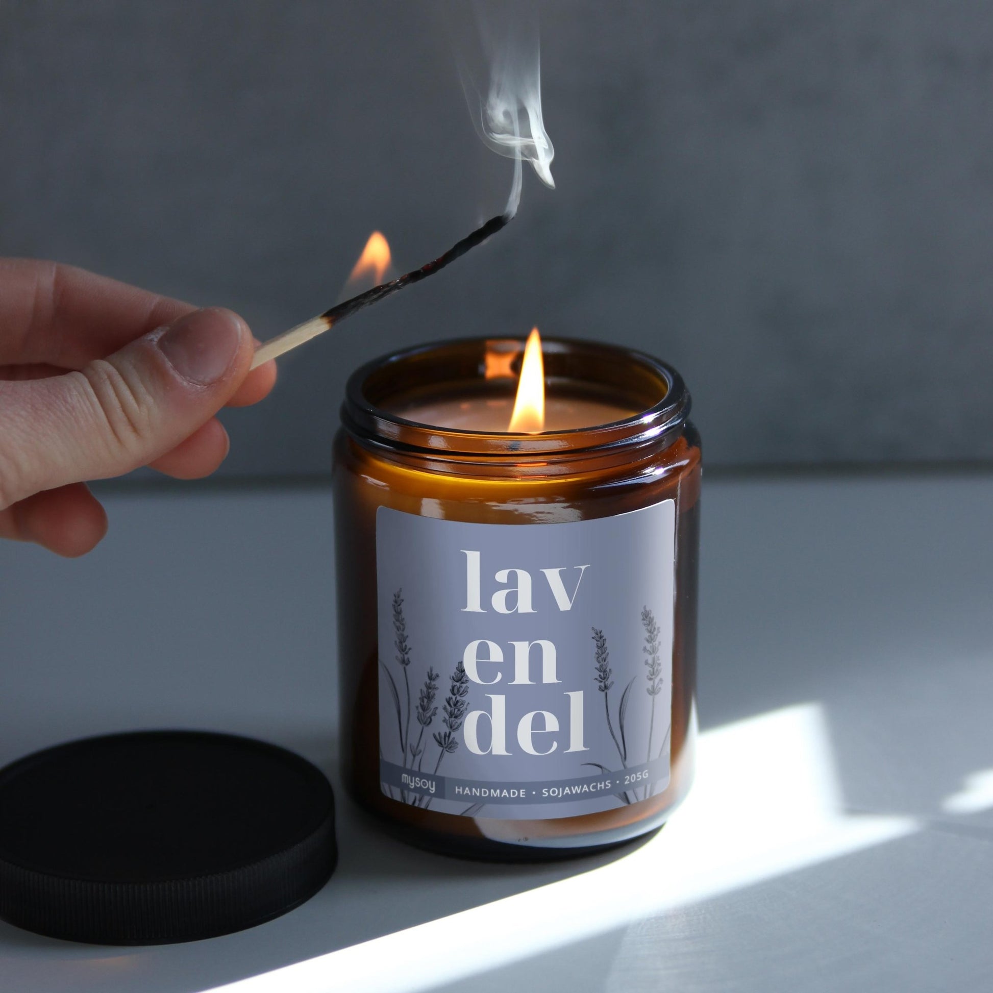 blooom Duftkerze im Glas | Lavendel💜 - Barbarella’s - Sinneszeit