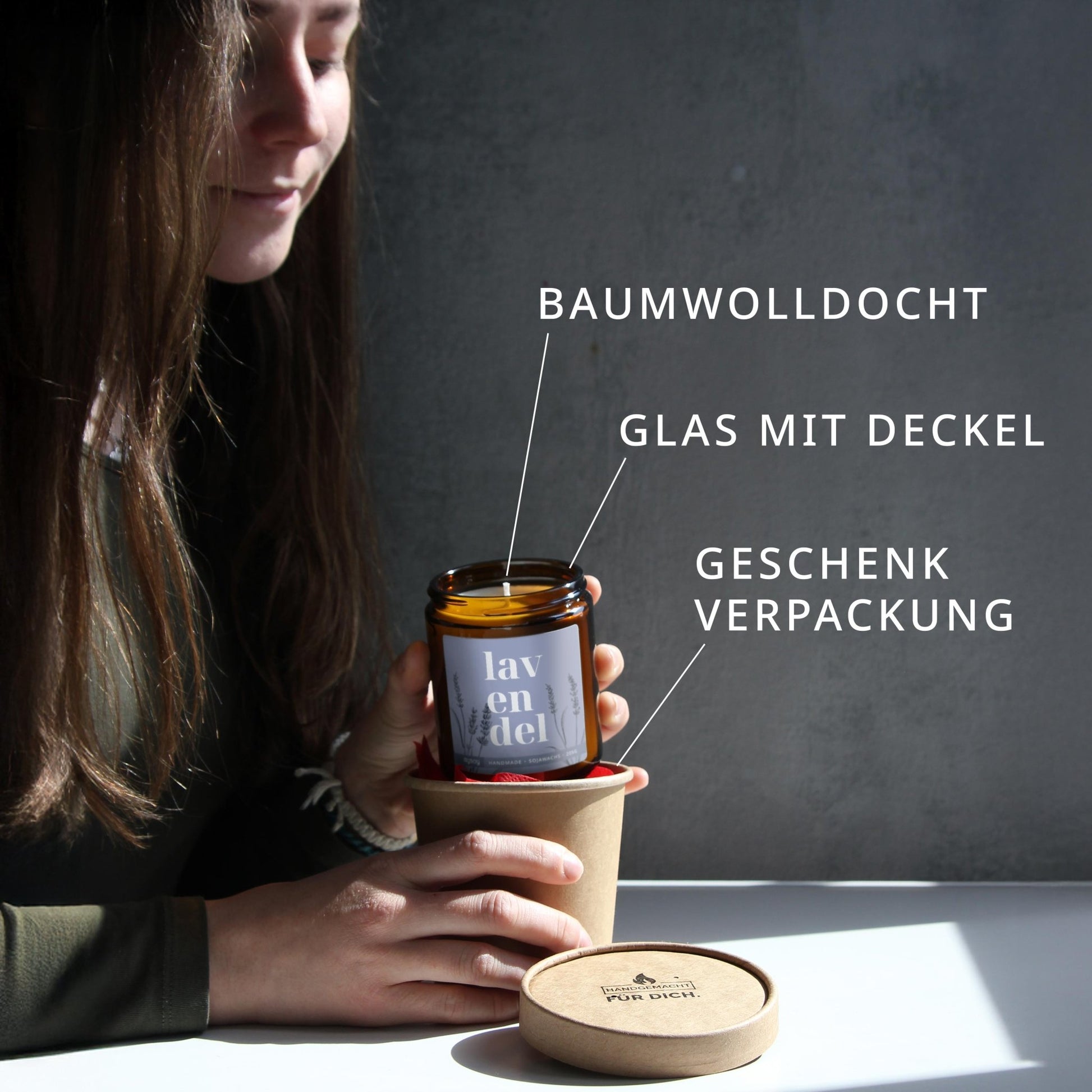 blooom Duftkerze im Glas | Lavendel💜 - Barbarella’s - Sinneszeit