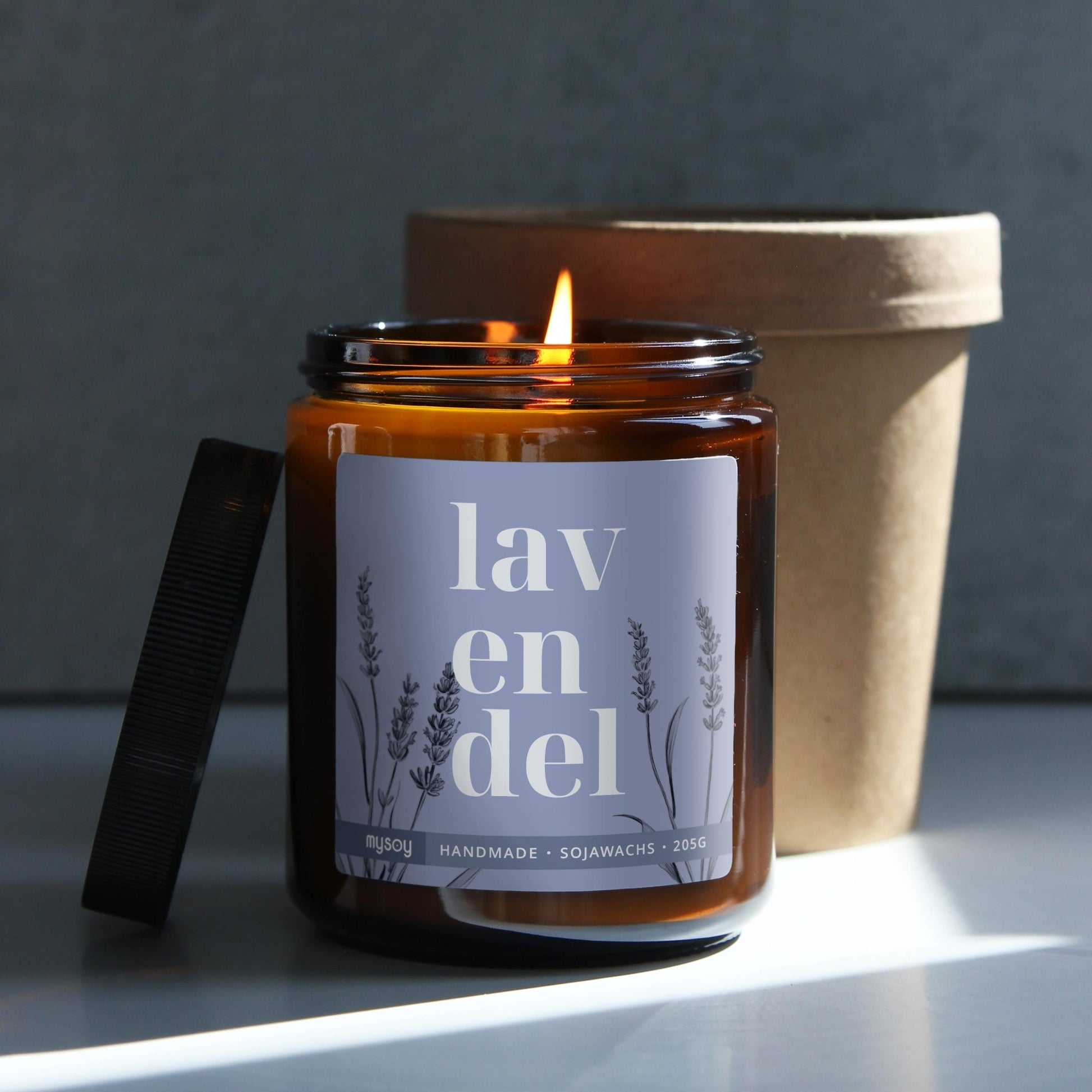 blooom Duftkerze im Glas | Lavendel💜 - Barbarella’s - Sinneszeit