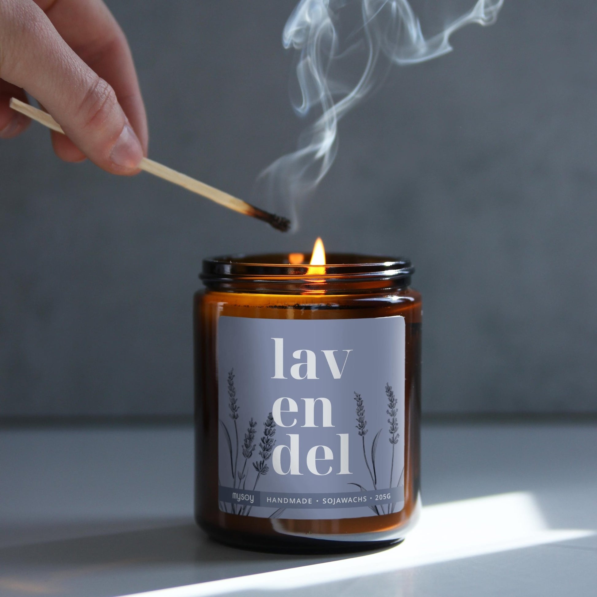 blooom Duftkerze im Glas | Lavendel💜 - Barbarella’s - Sinneszeit