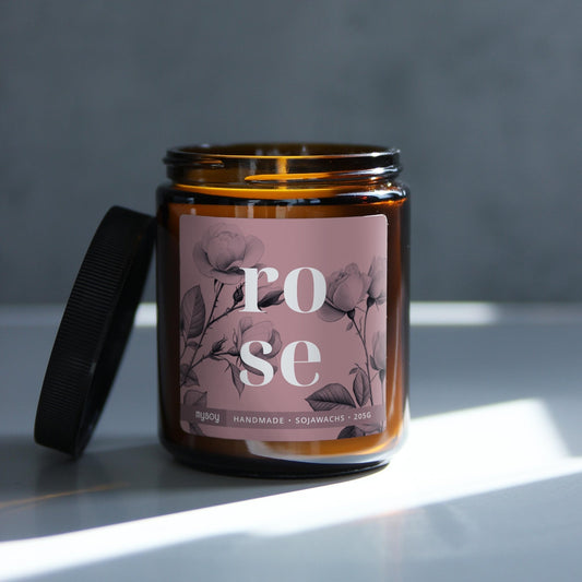 blooom Duftkerze im Glas – Rosé🌸 - Barbarella’s - Sinneszeit