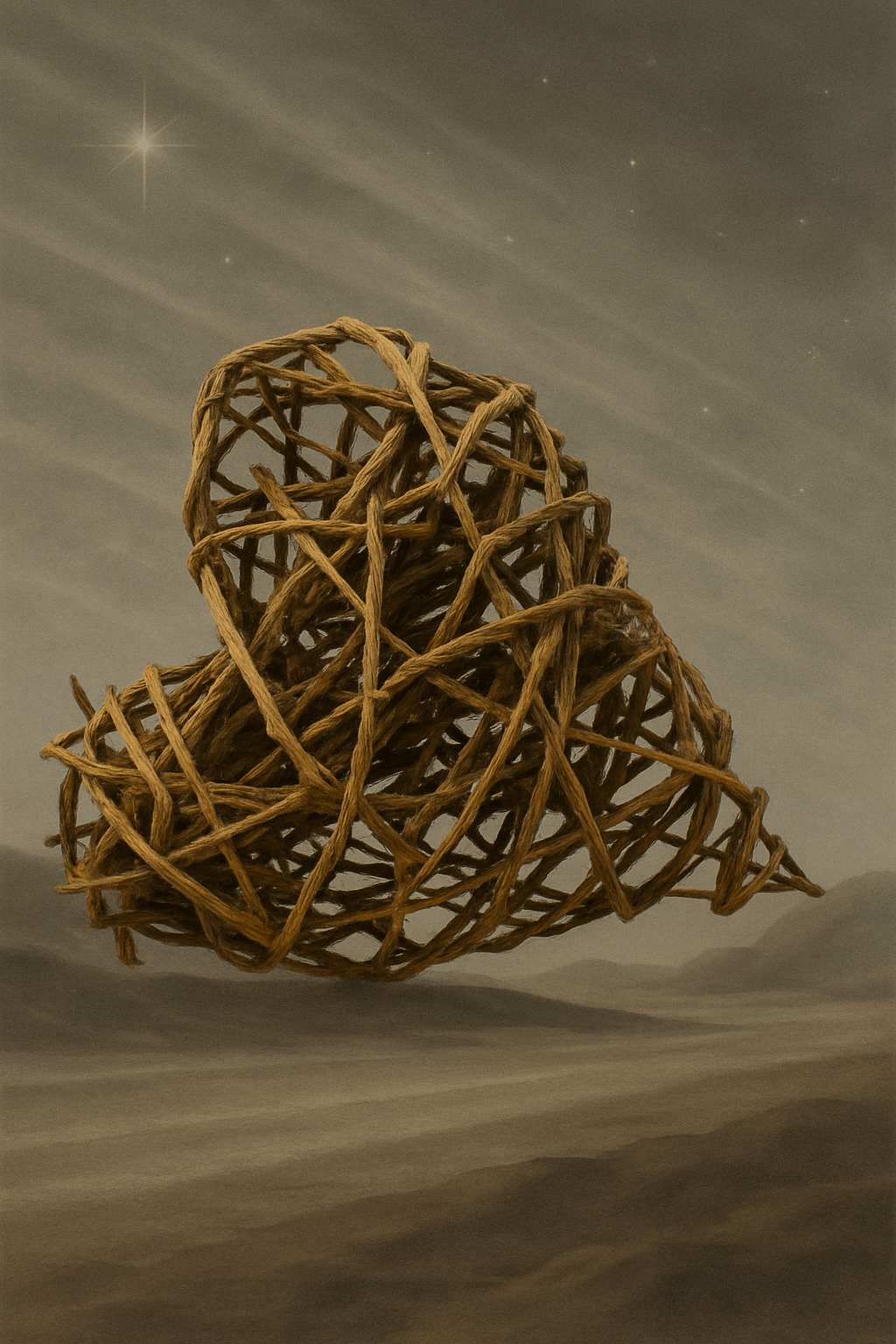 🌿 Rebenherz Natur – Handgefertigte Dekoration aus Naturmaterial - Barbarella’s - Sinneszeit