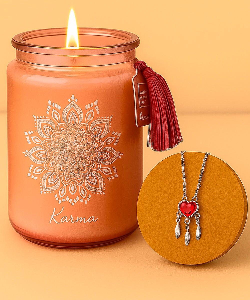 🕯️ Secret Candle – Die Duftkerze mit Schmuck (Dreamcatcher Edition) - Barbarella’s - Sinneszeit