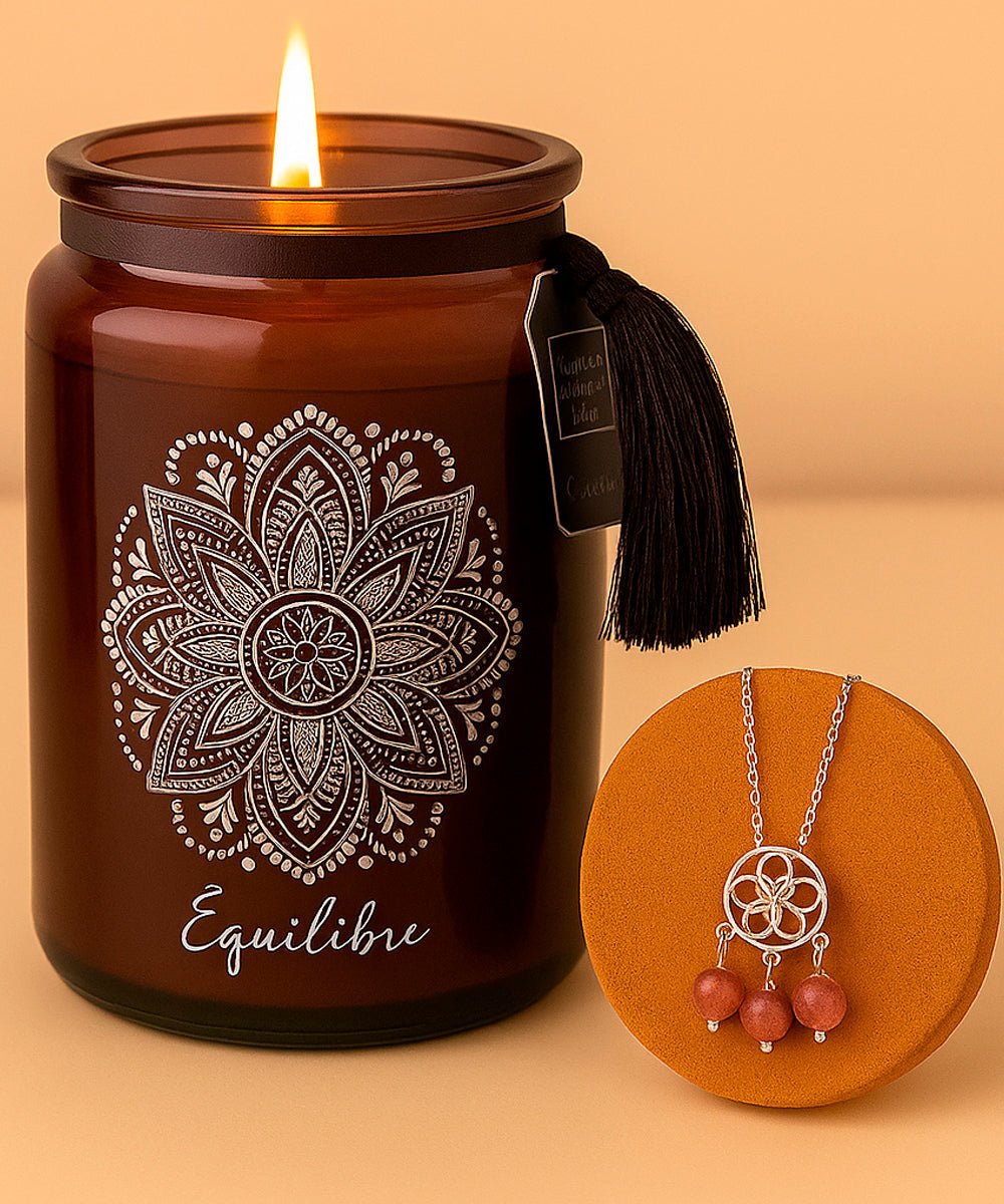 🕯️ Secret Candle – Die Duftkerze mit Schmuck (Dreamcatcher Edition) - Barbarella’s - Sinneszeit