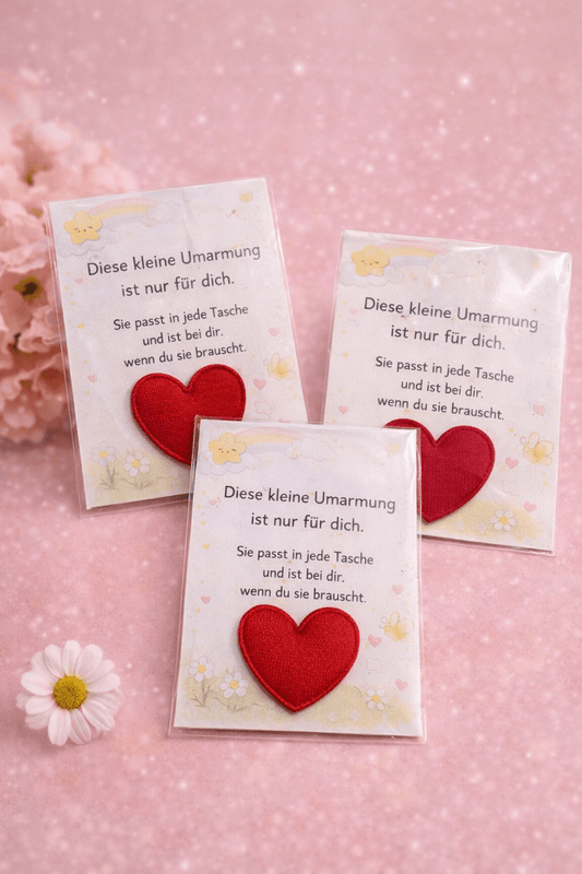 🌈 Taschenherz für Kinder – „Kleine Umarmung“ 🌈 - Barbarella’s - Sinneszeit