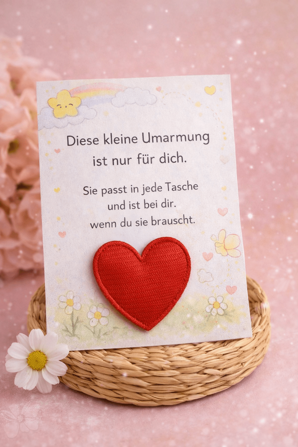 🌈 Taschenherz für Kinder – „Kleine Umarmung“ 🌈 - Barbarella’s - Sinneszeit