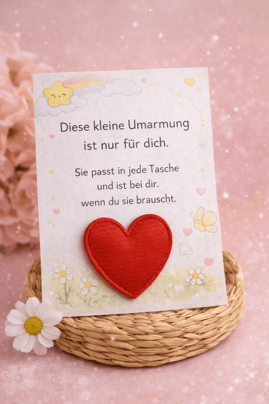 🌈 Taschenherz für Kinder – „Kleine Umarmung“ 🌈 - Barbarella’s - Sinneszeit